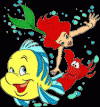 Ariel & Flounder