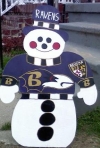 Ravens Snowman