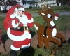 Santa Claus & Reindeer