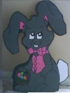 Gray Easter Bunny