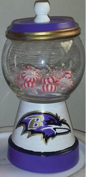 Ravens Candy Jar